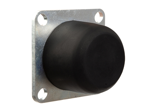 Rubber Buffers with Mounting Plate